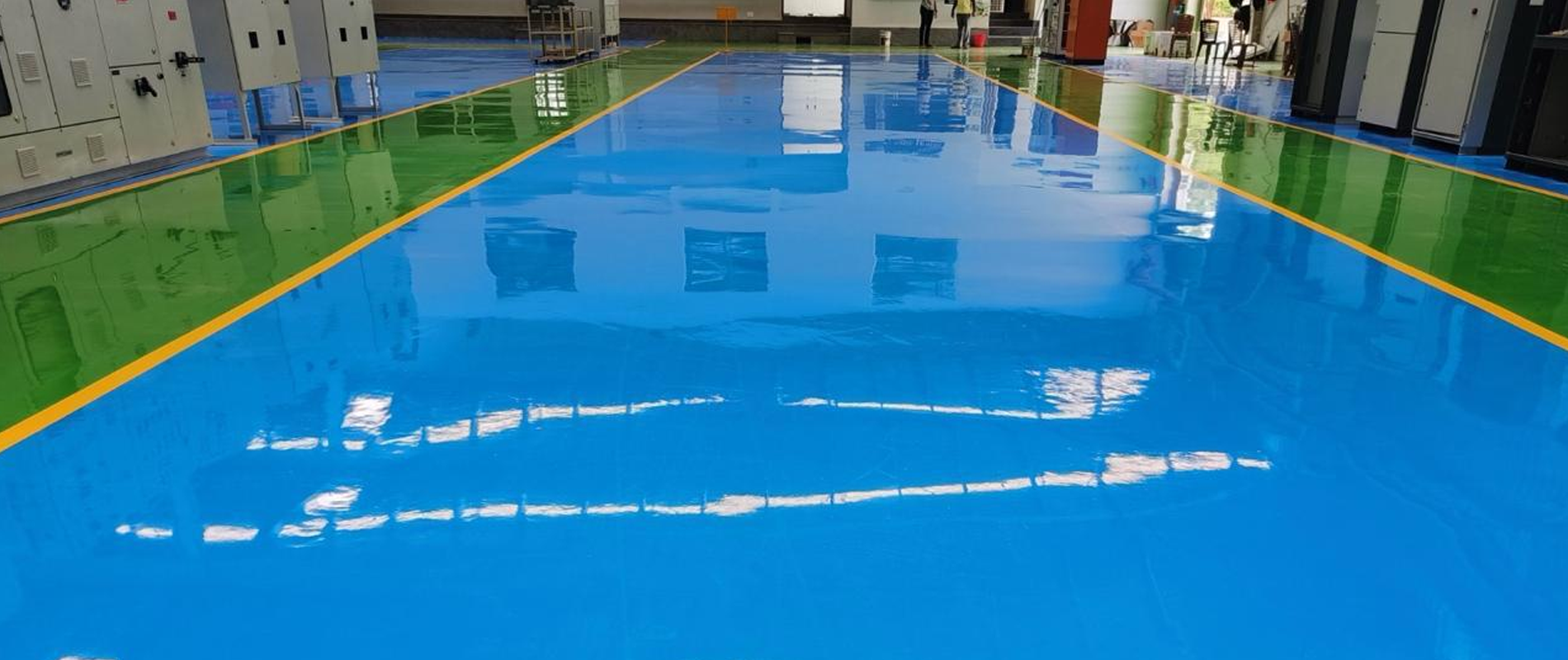 Epoxy Flooring  Service in Noida - SR Paints